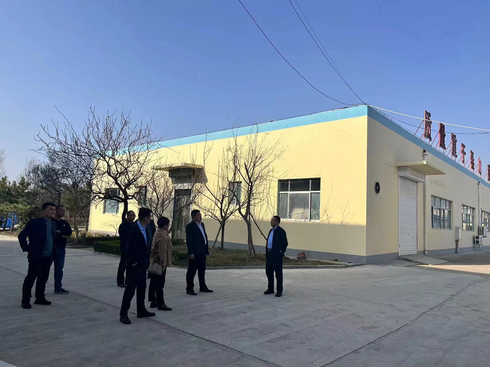 泰安市泰山景区客运有限公司到我公司参观学习