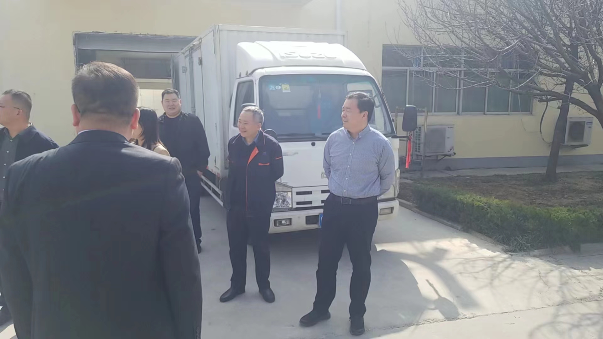 泰安市自来水有限公司到我公司进行厂区设计考察