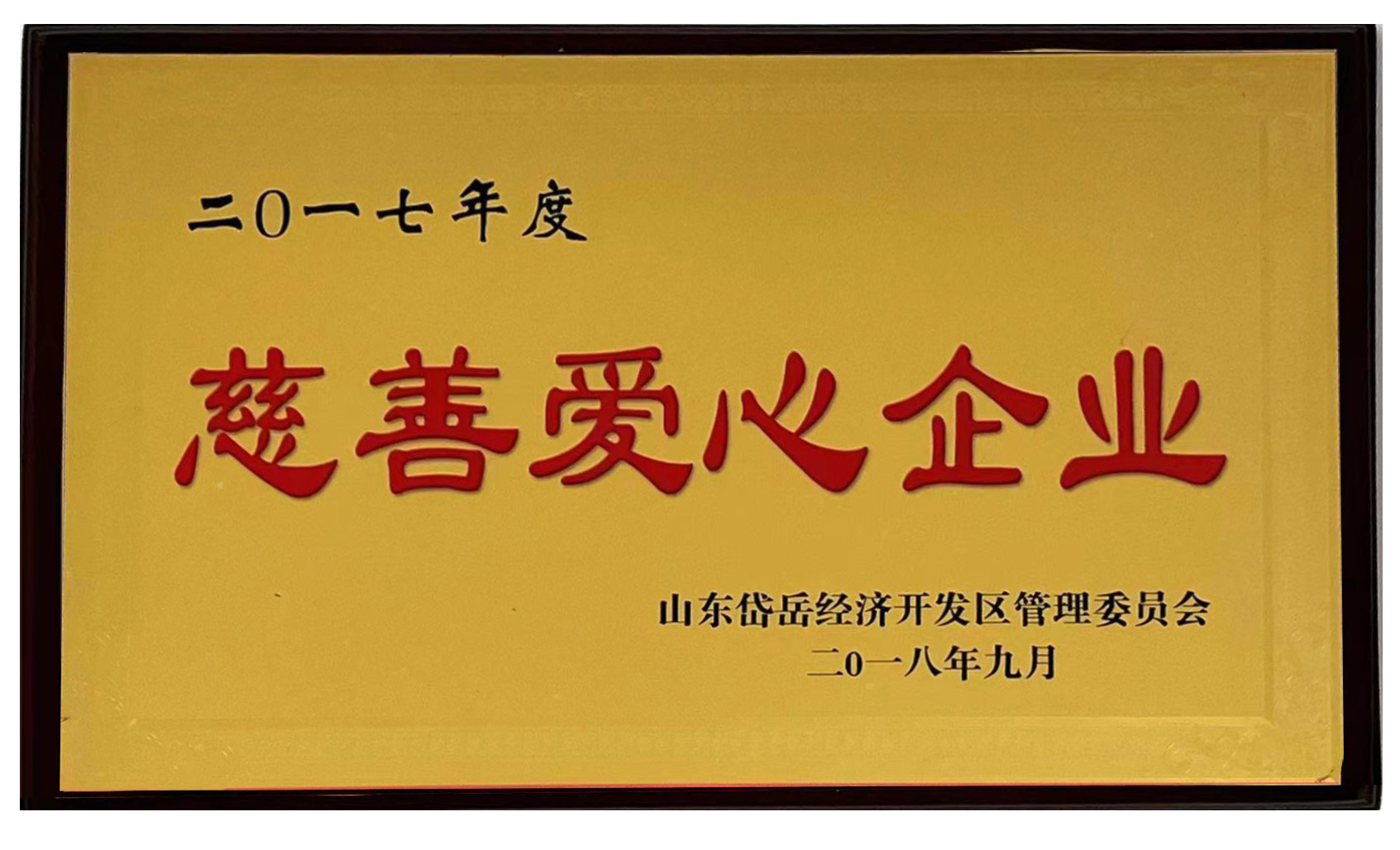 慈善爱心企业